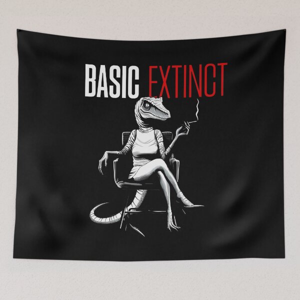 Item preview, Basic Extinct - Funny Dinosaur Movie designed and sold by goldentusk.