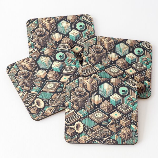 Item preview, Retro-Futuristic Techno Nexus designed and sold by FarBeyound.