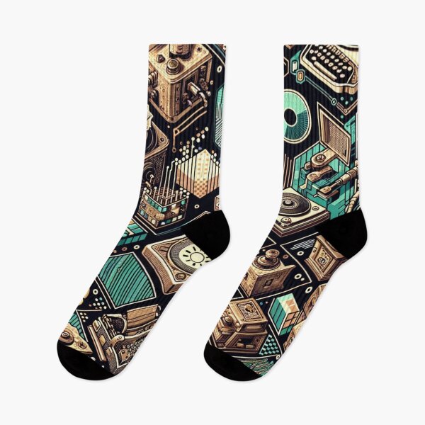 Item preview, Retro-Futuristic Techno Nexus designed and sold by FarBeyound.