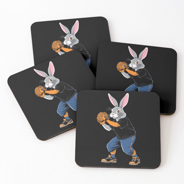 Item preview, Baseball player Easter bunny Easter baseball designed and sold by LuminOrb.