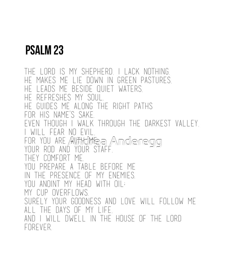 salmo 23, psalm 23 in spanish iPad Case & Skin for Sale by