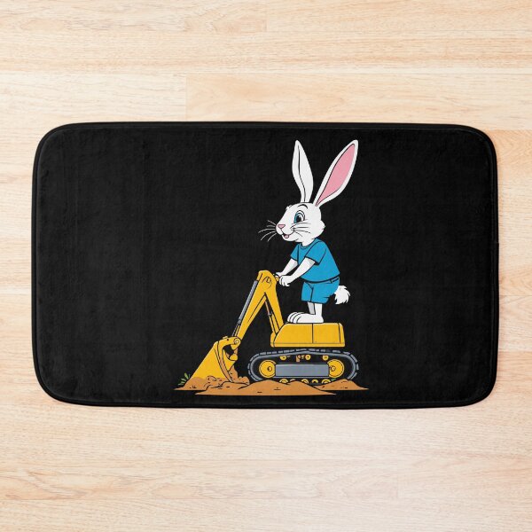 Item preview, Easter Bunny Excavator Driver Funny Easter Eggs Digging designed and sold by LuminOrb.