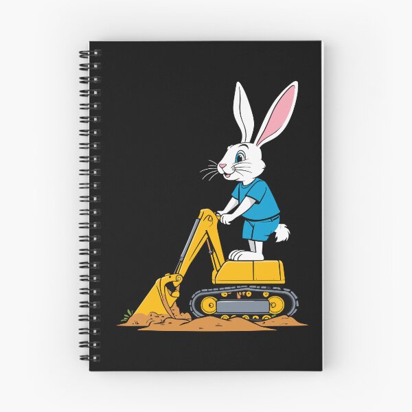 Item preview, Easter Bunny Excavator Driver Funny Easter Eggs Digging designed and sold by LuminOrb.