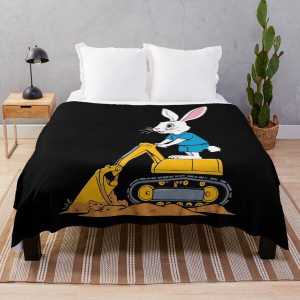 Item preview, Easter Bunny Excavator Driver Funny Easter Eggs Digging designed and sold by LuminOrb.