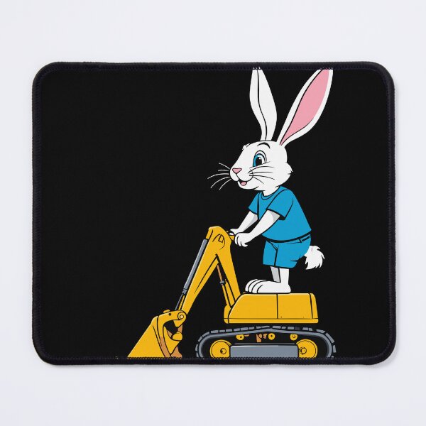 Item preview, Easter Bunny Excavator Driver Funny Easter Eggs Digging designed and sold by LuminOrb.