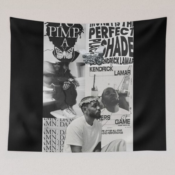 Artikelvorschau, Kendrick-Collage entworfen und verkauft von BubbleStreet.