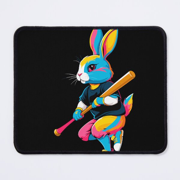 Item preview, Baseball Player Easter Bunny In Streetwear Style designed and sold by LuminOrb.