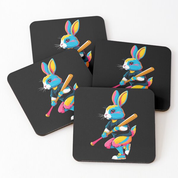 Item preview, Baseball Player Easter Bunny In Streetwear Style designed and sold by LuminOrb.