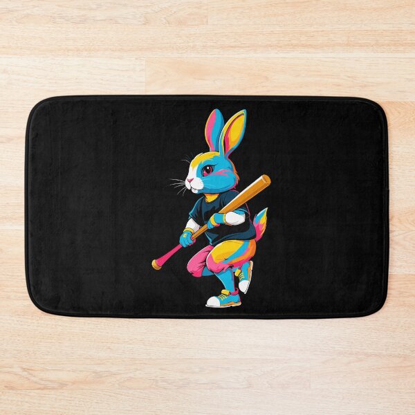 Item preview, Baseball Player Easter Bunny In Streetwear Style designed and sold by LuminOrb.