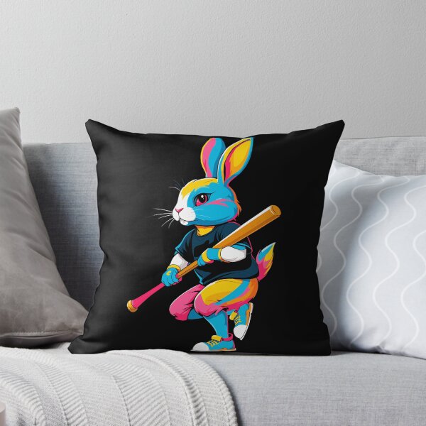Item preview, Baseball Player Easter Bunny In Streetwear Style designed and sold by LuminOrb.