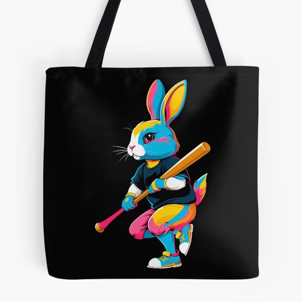 Item preview, Baseball Player Easter Bunny In Streetwear Style designed and sold by LuminOrb.