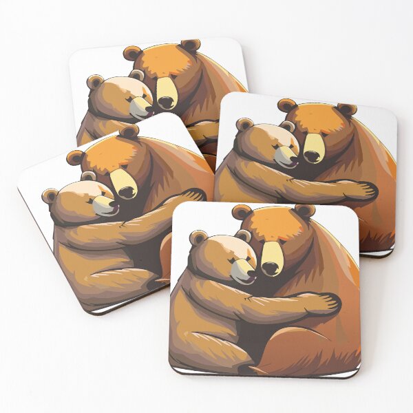 Item preview, hugging bears or bear hug designed and sold by YolotlAzul.