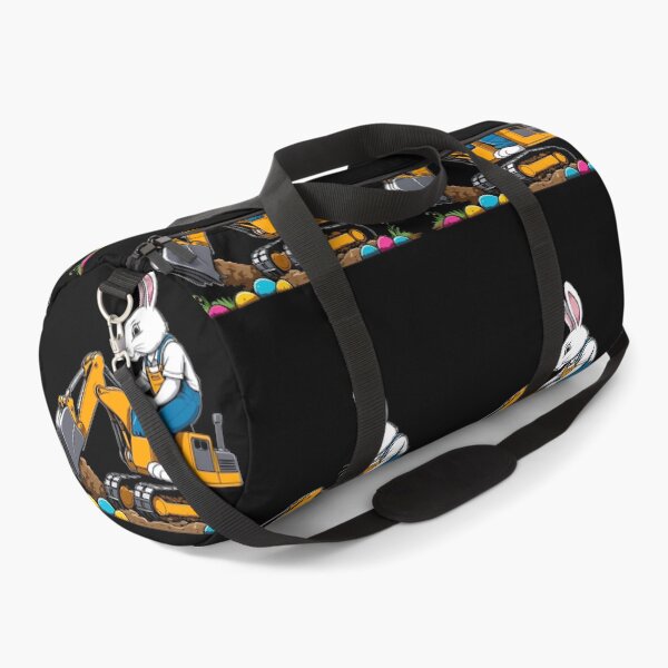 Item preview, Easter bunny excavator driver Easter eggs funny designed and sold by LuminOrb.