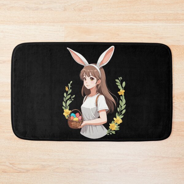 Item preview, Anime Easter Kawaii Easter Bunny Manga Girl Otaku designed and sold by LuminOrb.