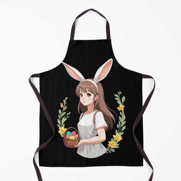 Item preview, Anime Easter Kawaii Easter Bunny Manga Girl Otaku designed and sold by LuminOrb.
