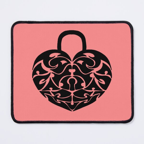 Item preview, Heart lock black designed and sold by YokoSauonji12.
