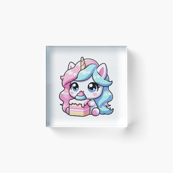 Item preview, Unicorn Eating Cake designed and sold by PeelZinc.