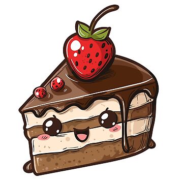 Kawaii Chocolate Cake