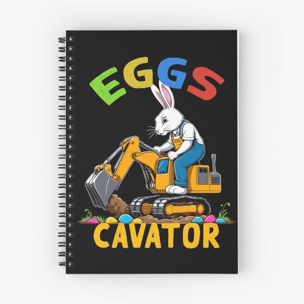 Item preview, Funny Easter saying Easter bunny excavator driver designed and sold by LuminOrb.