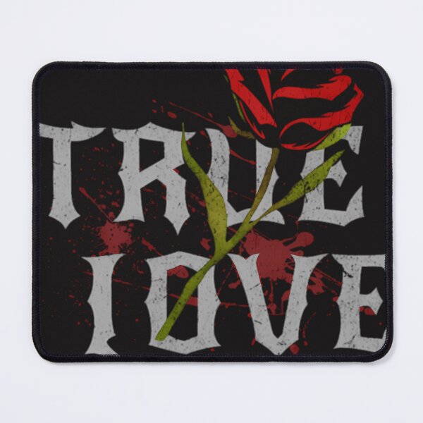 Item preview, True Love Rose Gothic Rock T-Shirt designed and sold by ShanaNolazcoca.