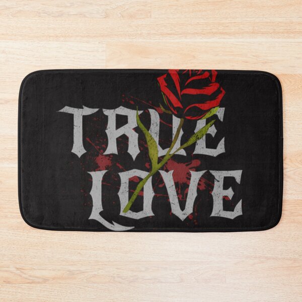 Item preview, True Love Rose Gothic Rock T-Shirt designed and sold by ShanaNolazcoca.