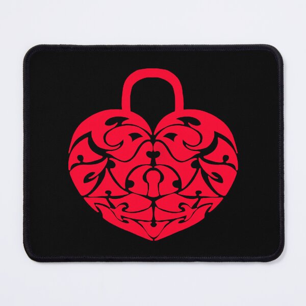 Item preview, Heart lock red designed and sold by YokoSauonji12.