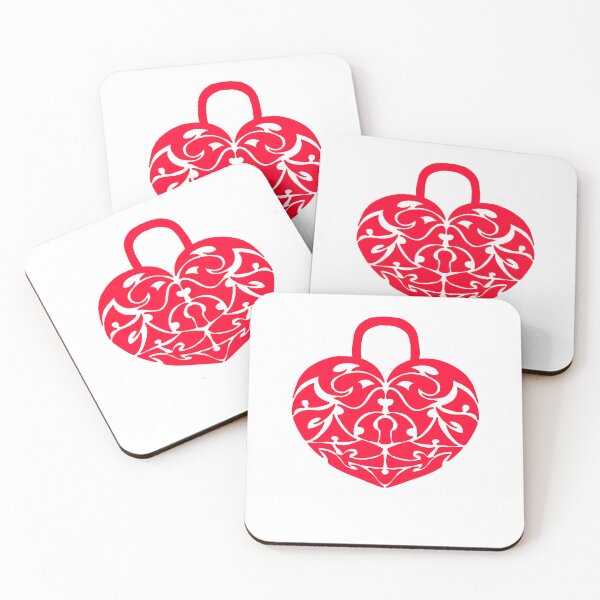Item preview, Heart lock red designed and sold by YokoSauonji12.