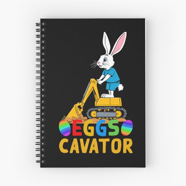 Item preview, Funny Easter saying Easter bunny excavator driver designed and sold by LuminOrb.