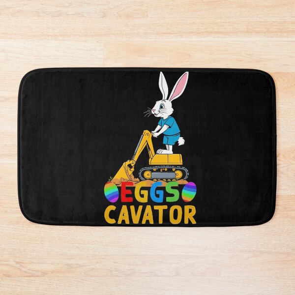Item preview, Funny Easter saying Easter bunny excavator driver designed and sold by LuminOrb.