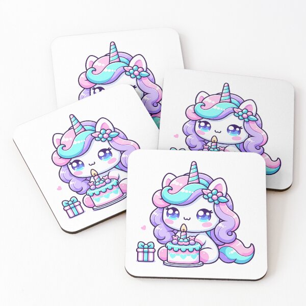 Item preview, Unicorn Eating Cake designed and sold by PeelZinc.