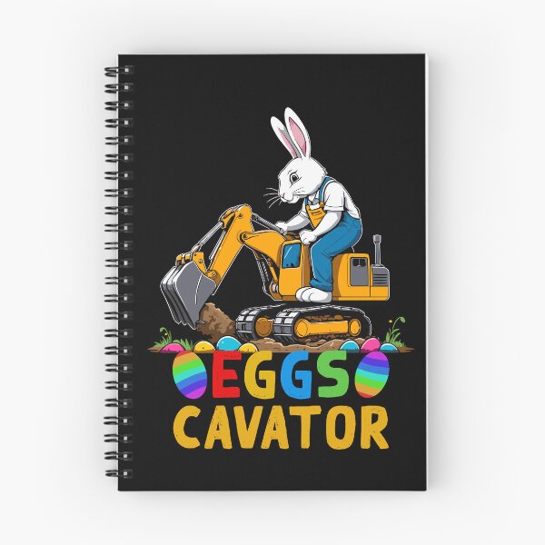 Item preview, Funny Easter saying Easter bunny excavator driver designed and sold by LuminOrb.