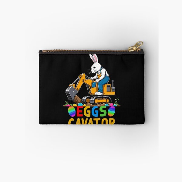 Item preview, Funny Easter saying Easter bunny excavator driver designed and sold by LuminOrb.