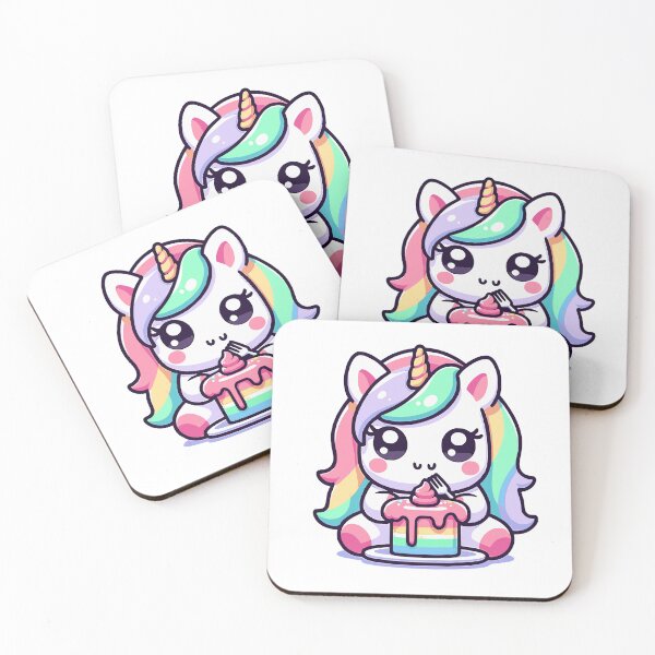 Item preview, Unicorn Eating Cake designed and sold by PeelZinc.