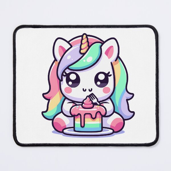 Item preview, Unicorn Eating Cake designed and sold by PeelZinc.