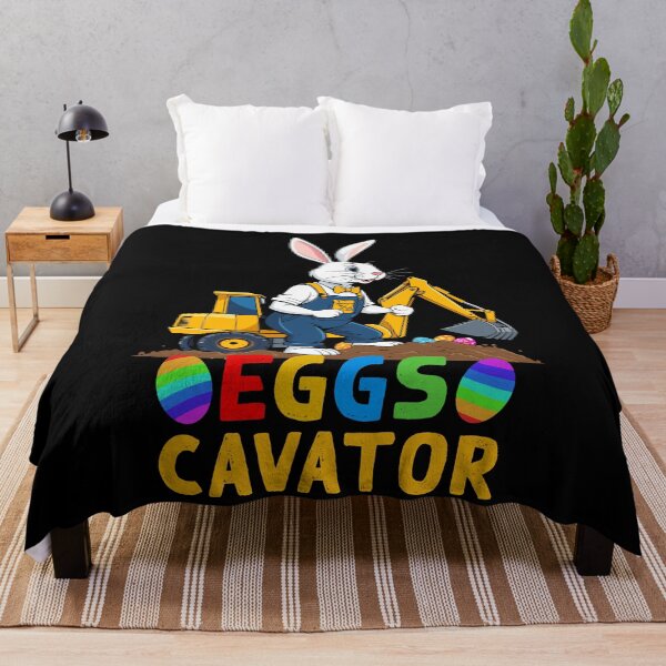 Item preview, Funny Easter saying Easter bunny excavator driver designed and sold by LuminOrb.