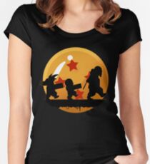 warrior ball Women's Fitted Scoop T-Shirt