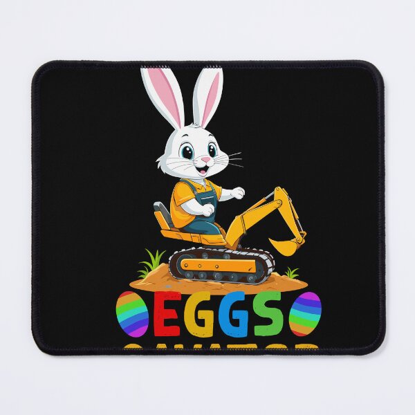 Item preview, Funny Easter saying Easter bunny excavator driver designed and sold by LuminOrb.