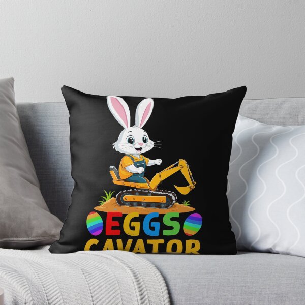 Item preview, Funny Easter saying Easter bunny excavator driver designed and sold by LuminOrb.