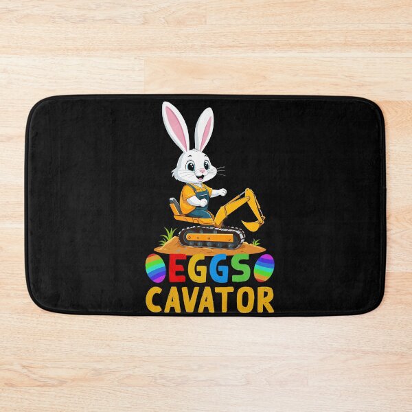 Item preview, Funny Easter saying Easter bunny excavator driver designed and sold by LuminOrb.
