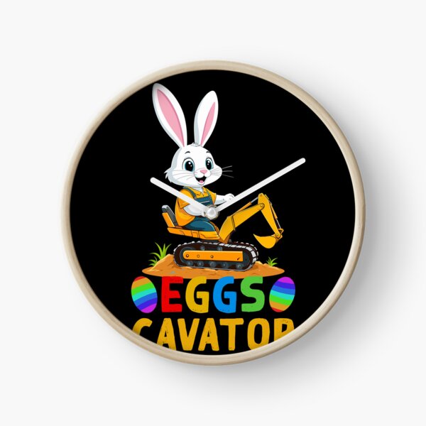 Item preview, Funny Easter saying Easter bunny excavator driver designed and sold by LuminOrb.
