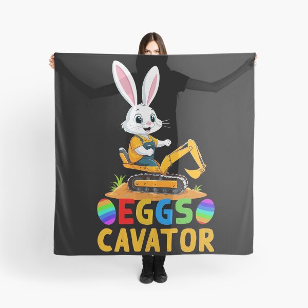 Item preview, Funny Easter saying Easter bunny excavator driver designed and sold by LuminOrb.