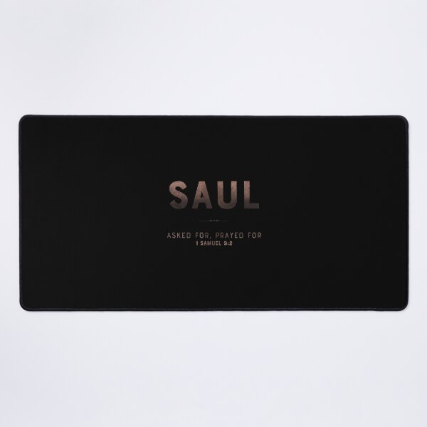 Item preview, Saul | 1 Samuel 9 2 | Asked For Prayed For | Christian Name with Biblical Meaning | Christian Name Collection designed and sold by Blessed Be Your Name.