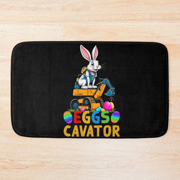 Item preview, Funny Easter saying Easter bunny excavator driver designed and sold by LuminOrb.