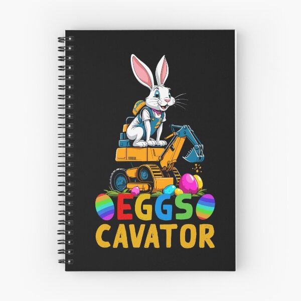 Item preview, Funny Easter saying Easter bunny excavator driver designed and sold by LuminOrb.