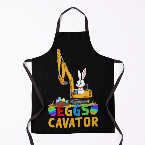 Item preview, Funny Easter saying Easter bunny excavator driver designed and sold by LuminOrb.