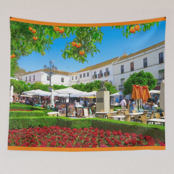 Item preview, Orange Square Marbella designed and sold by Alisonchambers2.