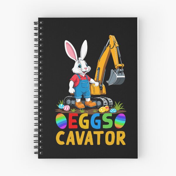 Item preview, Funny Easter saying Easter bunny excavator driver designed and sold by LuminOrb.