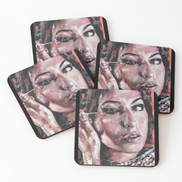 Item preview, Amy Winehouse Painting designed and sold by AmadeoBerrios2.