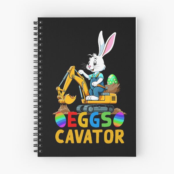 Item preview, Funny Easter saying Easter bunny excavator driver designed and sold by LuminOrb.