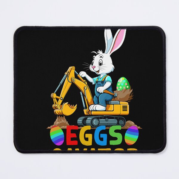 Item preview, Funny Easter saying Easter bunny excavator driver designed and sold by LuminOrb.
